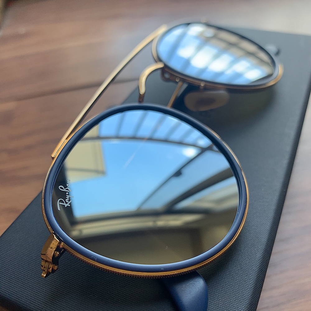 Ray Ban ROUND DOUBLE BRIDGE sunglasses